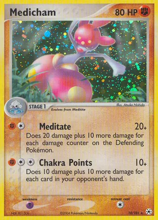 Medicham — Rare Holo variant