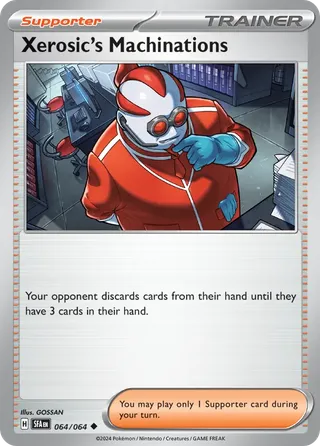 Xerosic's Machinations — Uncommon variant
