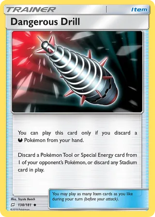 Dangerous Drill — Uncommon variant