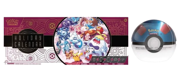 Costco Pokémon Pokémon Holiday Calendar and Great Ball Bundle