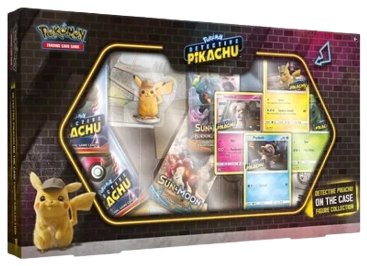 Detective Pikachu On the Case Figure Collection