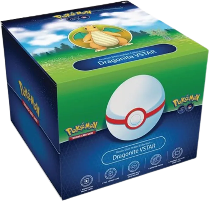 Pokemon GO Premier Deck Holder Collection - Dragonite VSTAR