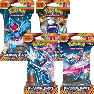 Plasma Blast Sleeved Booster Pack Art Bundle (Set of 4)