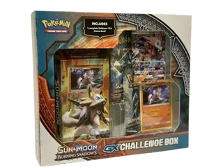 Burning Shadows Lycanroc GX Challenge Box