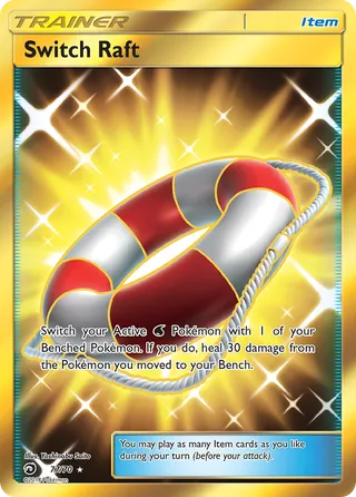 Switch Raft — Rare Secret variant