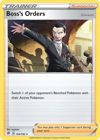 Boss's Orders — Rare Holo variant
