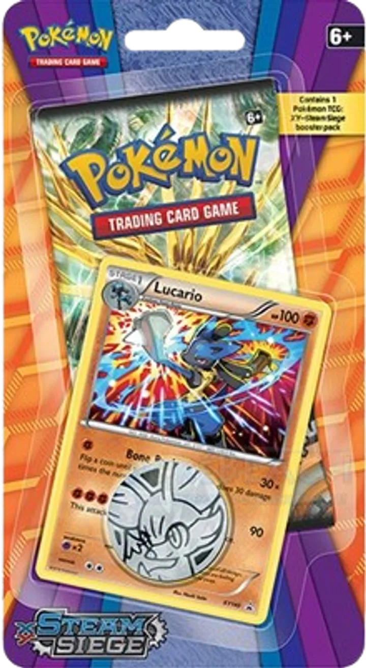 Steam Siege Single Pack Blister - Lucario