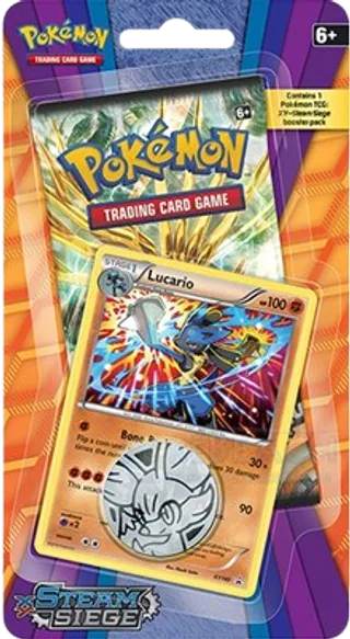 Steam Siege Single Pack Blister - Lucario