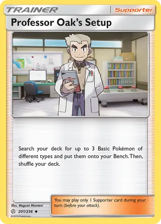 Professor Oak's Setup — Uncommon variant