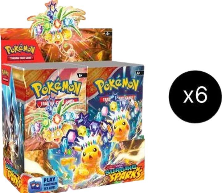 Surging Sparks Booster Box Case