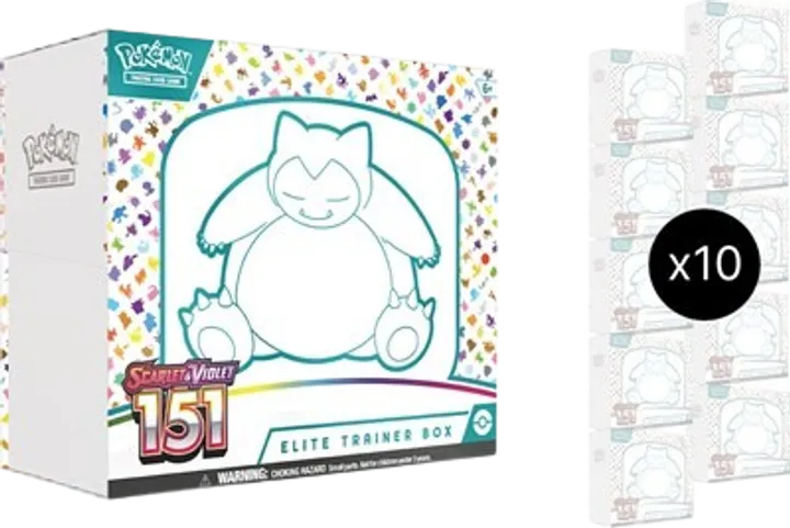 151 Elite Trainer Box Case