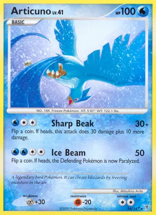 Articuno — Rare variant