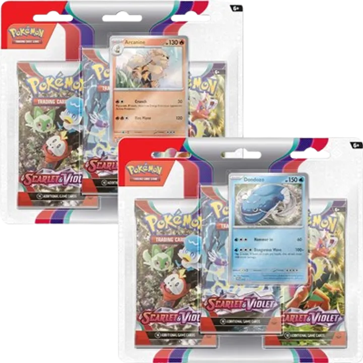 Scarlet & Violet 3-Pack Blister (Set of 2)