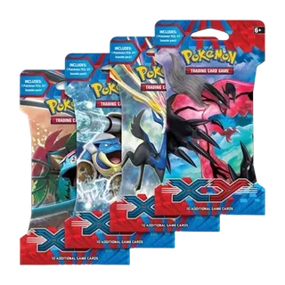 XY Sleeved Booster Pack Art Bundle (Set of 4)