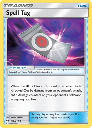 Spell Tag — Uncommon variant