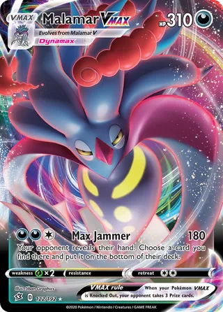Malamar VMAX — Rare Holo VMAX variant