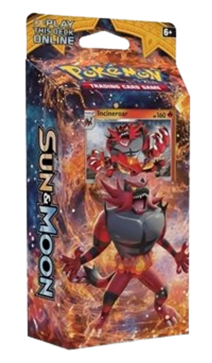 Sun & Moon Base Set Theme Deck - "Roaring Heat"