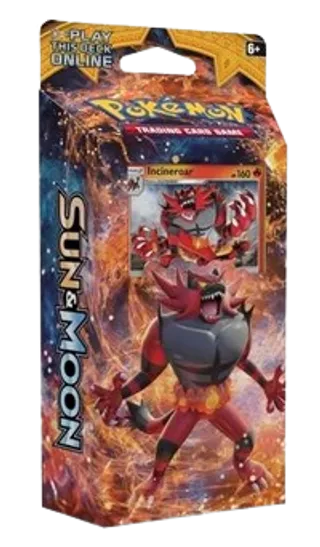 Sun & Moon Base Set Theme Deck - "Roaring Heat"