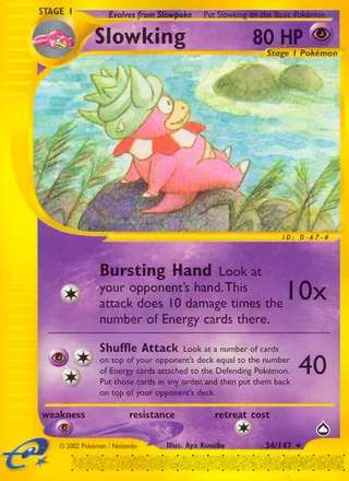 Slowking — Rare variant