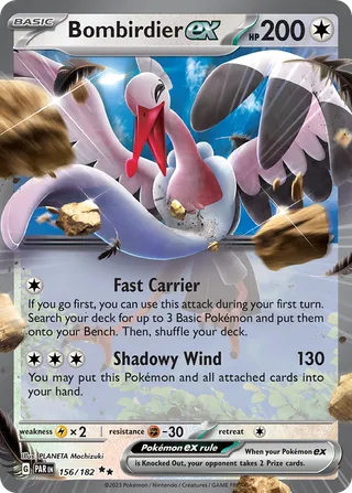 Bombirdier ex — Double Rare variant