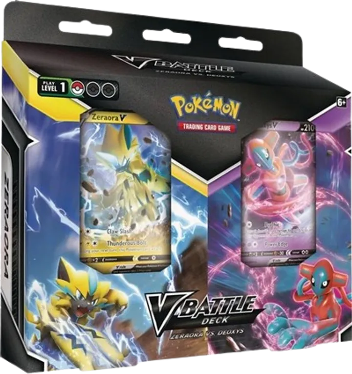 V Battle Deck Bundle (Deoxys V / Zeraora V)