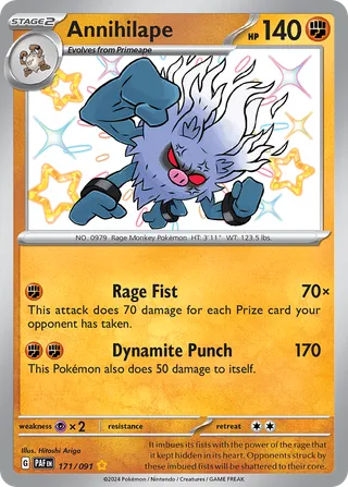 Annihilape — Shiny Rare variant