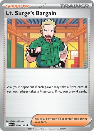 Lt. Surge's Bargain — Uncommon variant