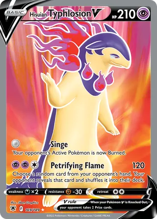 Hisuian Typhlosion V — Rare Ultra variant