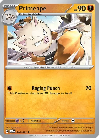 Primeape — Uncommon variant