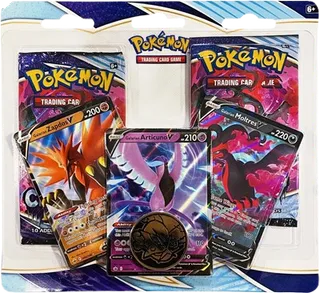 Chilling Reign 2-Pack Blister - Galarian Zapdos V, Articuno V, Moltres V