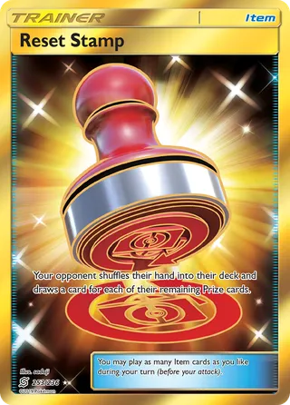Reset Stamp — Rare Secret variant