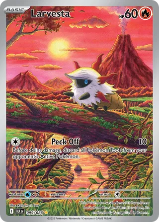 Larvesta — Illustration Rare variant