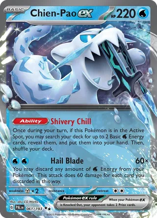 Chien-Pao ex — Double Rare variant