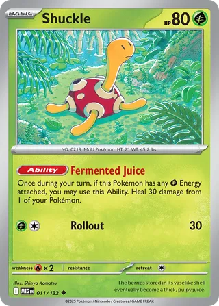 Shuckle — Uncommon variant