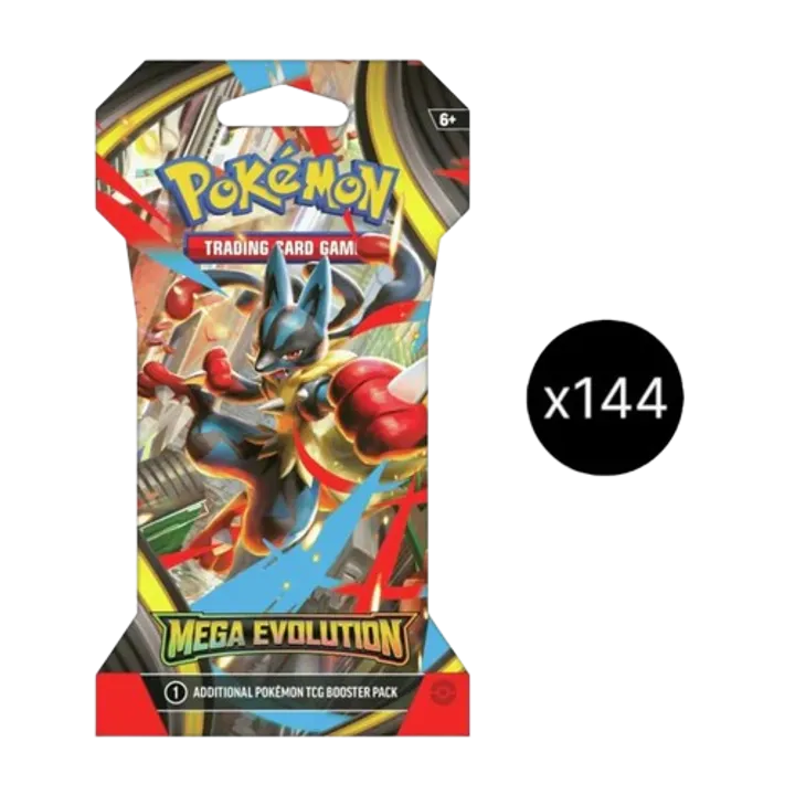 Mega Evolution Sleeved Booster Case