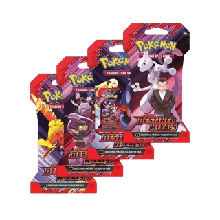 Destined Rivals Sleeved Booster Pack Art Bundle (Set of 4)
