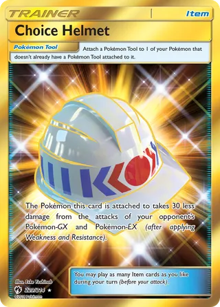 Choice Helmet — Rare Secret variant