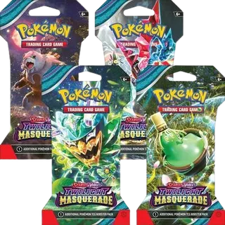 Twilight Masquerade Sleeved Booster Pack Art Bundle (Set of 4)