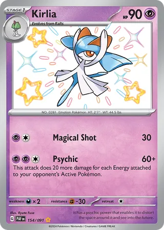 Kirlia — Shiny Rare variant