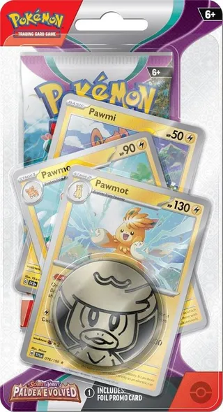 Paldea Evolved Premium Checklane Blister - Pawmot