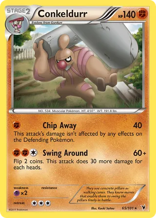 Conkeldurr — Rare variant