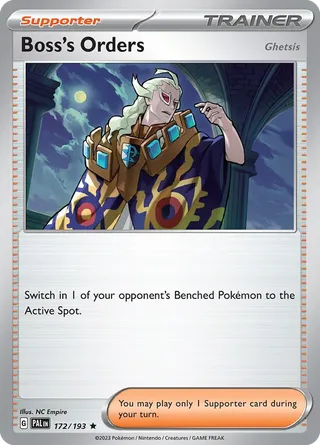 Boss's Orders (Ghetsis) — Rare variant