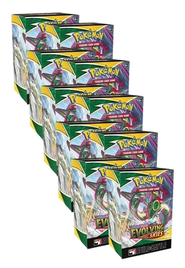 Evolving Skies Build & Battle Box Display