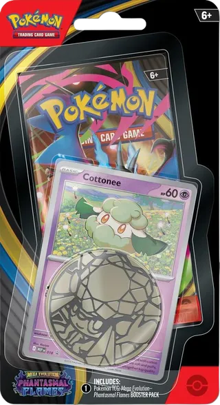 Phantasmal Flames Single Pack Blister - Cottonee