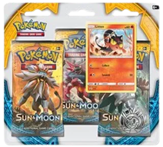 Sun & Moon Base Set 3-Pack Blister - Litten