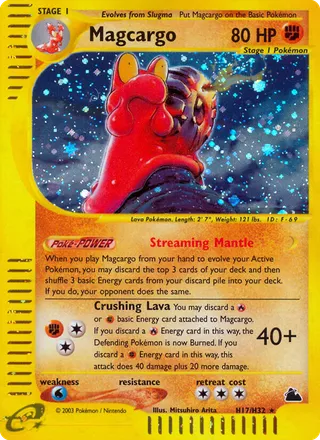 Magcargo — Rare Holo variant