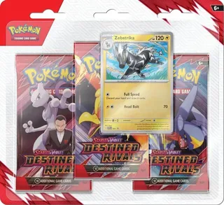 Destined Rivals 3-Pack Blister - Zebstrika