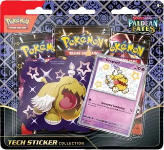 Paldean Fates Tech Sticker Collection - Greavard