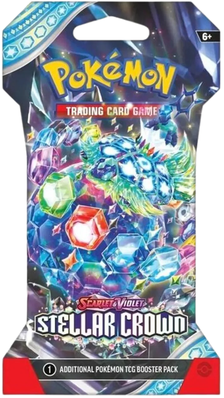 Stellar Crown Sleeved Booster Pack