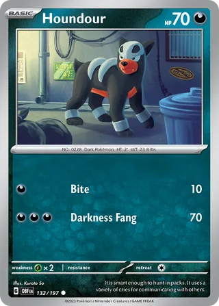 Houndour — Common variant